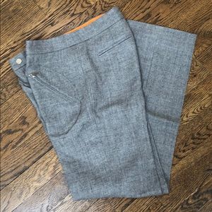 Women’s Tory Burch grey wool pants sz 0